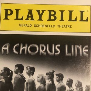 A Chorus Line Broadway Playbill February 2008